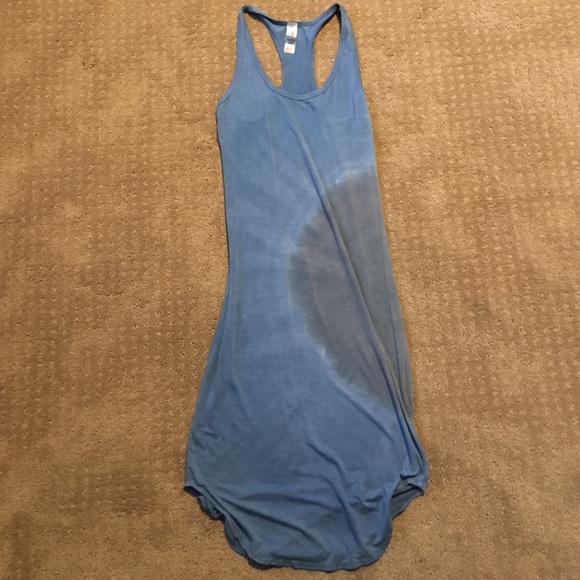 tie die tight dress