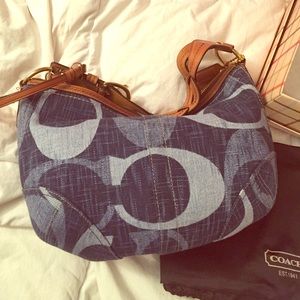 Coach Denim Purse