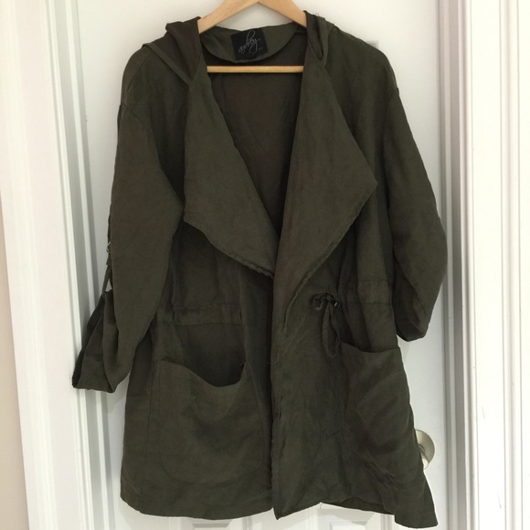 Nasty Gal green anorak