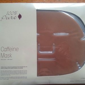 100% pure coffee face mask