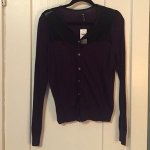Purple Gap Cardigan