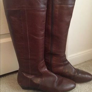 Gianni Bini size 10 brown knee high boots