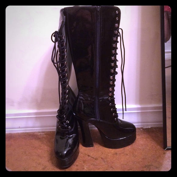 Pleaser 6 inch dancer boots