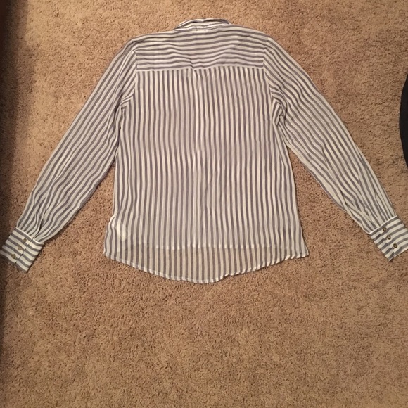 Striped Button Down Shirt - Picture 3 of 4
