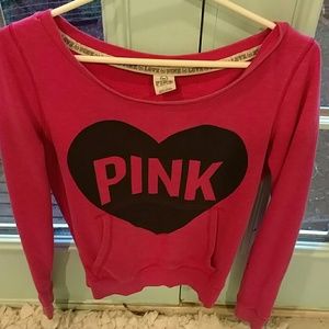 Pink hoodie