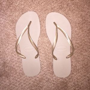 Gold havaianas
