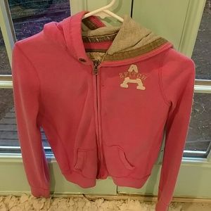 Abecrombie jacket pink