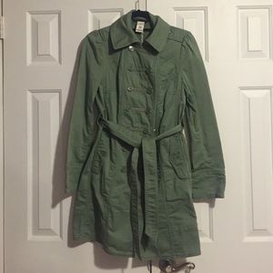 Marc Jacobs army green trench