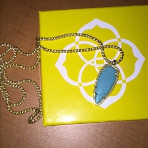Kendra Scott turquoise necklace