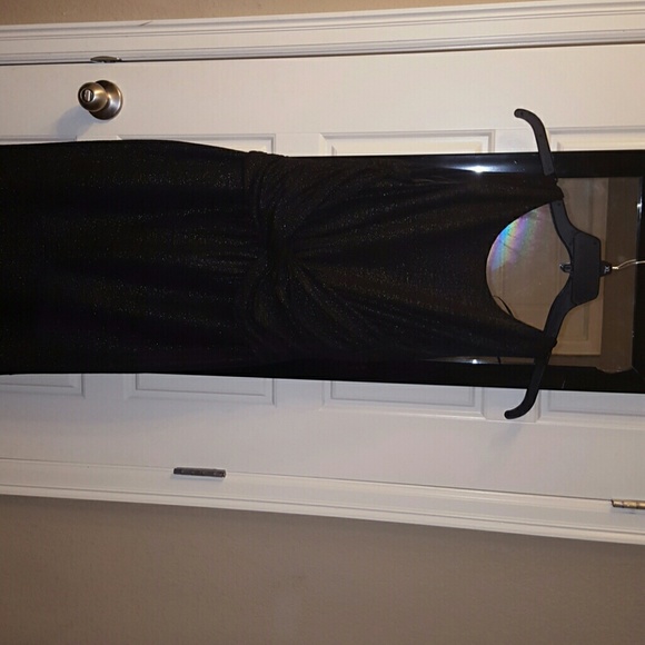 Jessica Simpson ruch front slvls gown