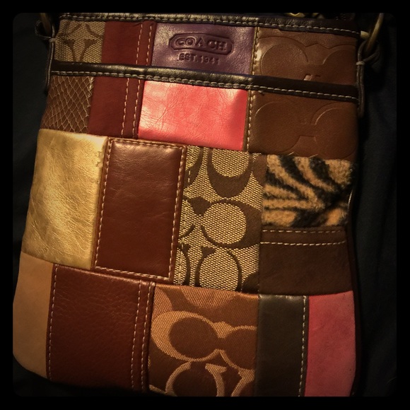Coach patchwork cross body - Picture 1 of 4