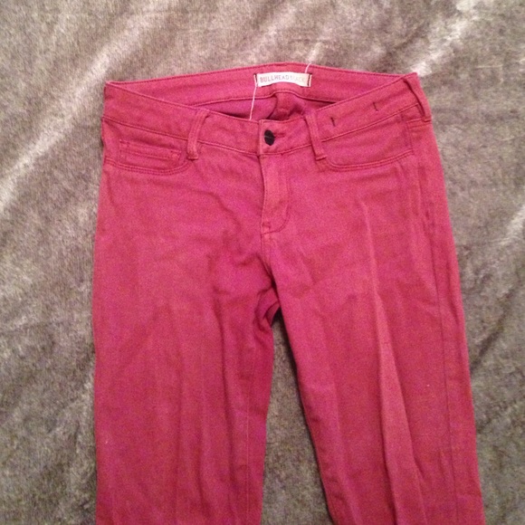 Pink Bullhead Skinny Jeans