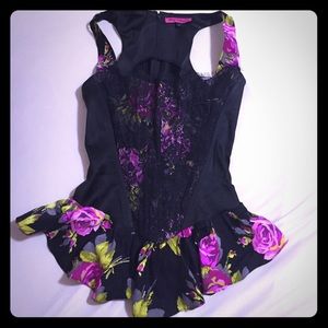 Betsey Johnson corset top