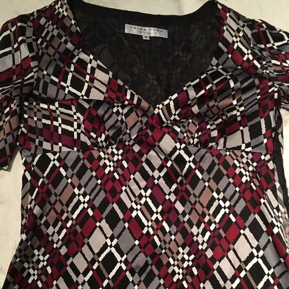 Trina Turk silk top size small