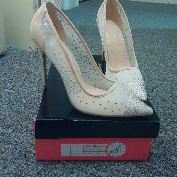 Charlotte Russe sparkly heels