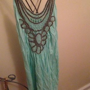Criss cross back tank top