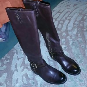 Vince Camuto Brown Riding Boots