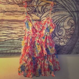 Floral printed boutique dress