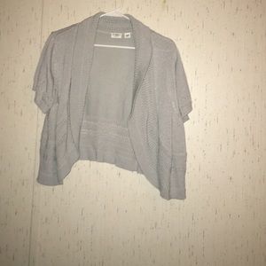 Grey cardigan