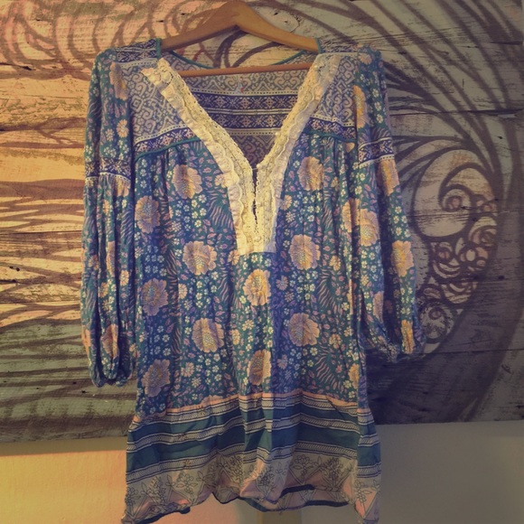 Free people pearl button tunic - Picture 1 of 3