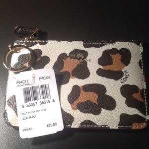 Brand New with tags Coach skinny PVC wallet