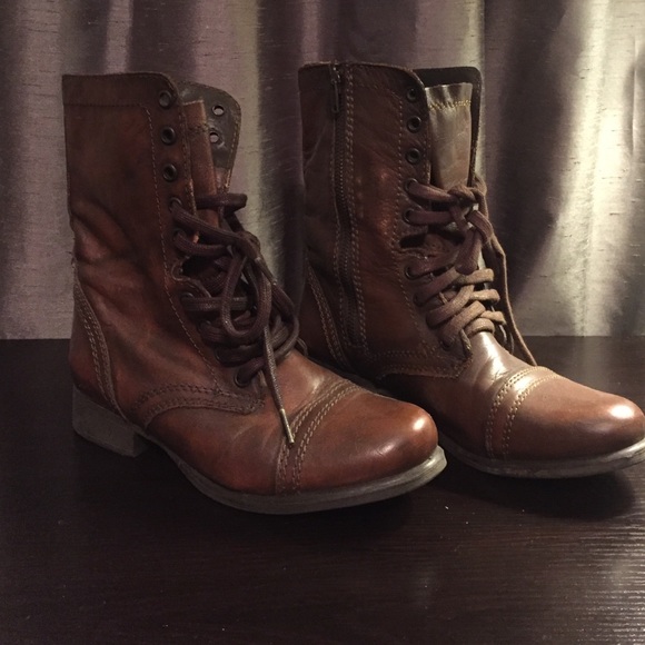 Steve Madden combat boots