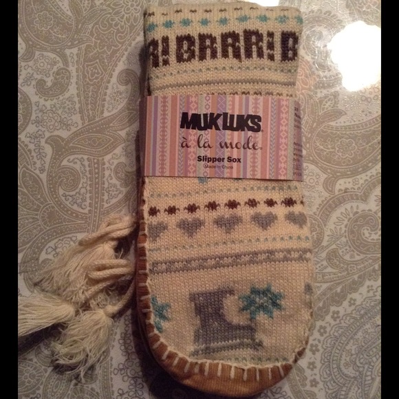 MUK LUKS Slipper Sox!