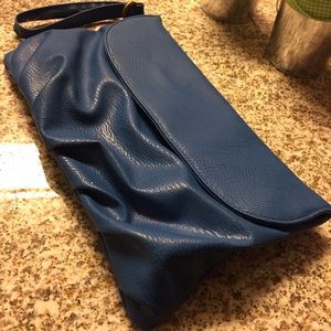 Blue Clutch from Nordstrom