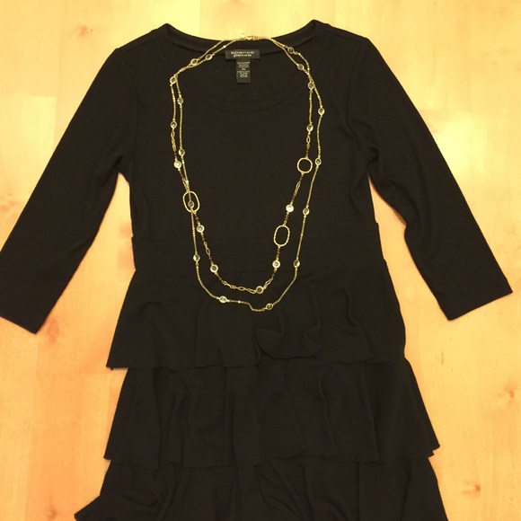 Sparkling long necklace