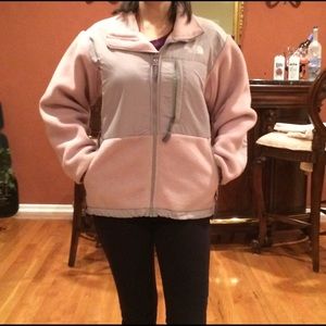 Light pink North Face Denali