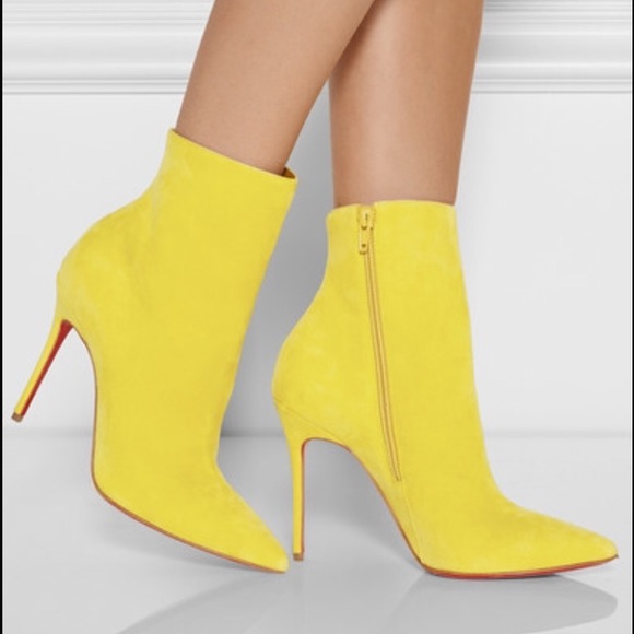ISO LOUBOUTIN SO KATE SUEDE BOOTIES IN 40.5 or 41
