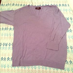Mossimo purple sweater