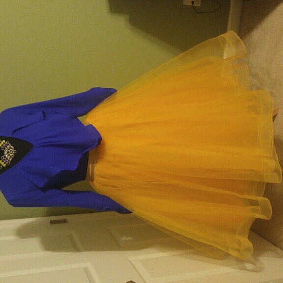 Golden yellow tutu