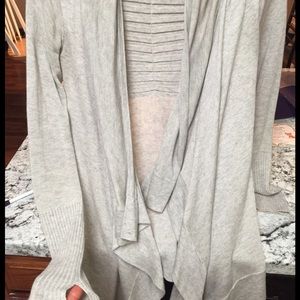 Lululemon gray sweater wrap