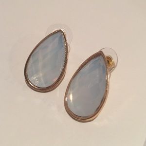 Light blue earrings