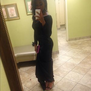 Black prom dress