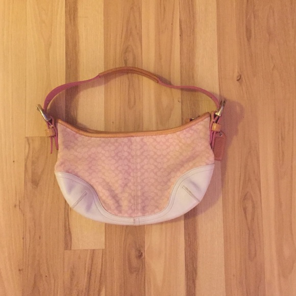 Light pink Coach purse