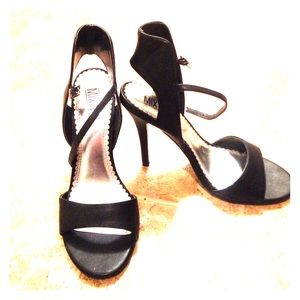 Strappy, black Mix No. 6 Heels