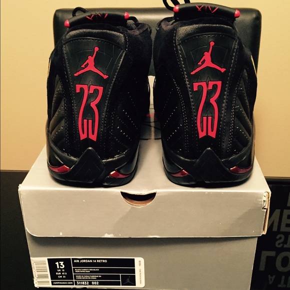 ** DS 2005 Air Jordan XIV Retro "Last Shot" ** - Picture 2 of 4