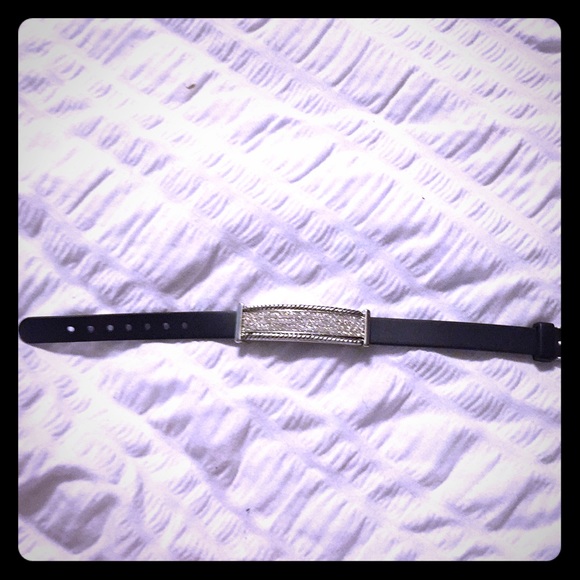 Lia Sophia silver slide bracelet - Picture 1 of 2