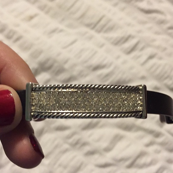Lia Sophia silver slide bracelet - Picture 2 of 2