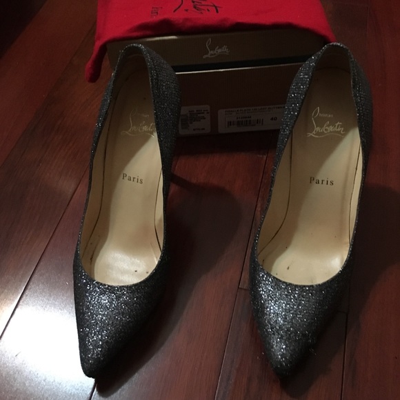 Pigalle Plato glitter louboutins