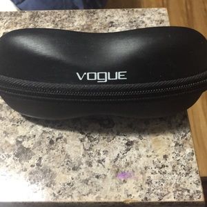 Vogue sunglasses in a purple color