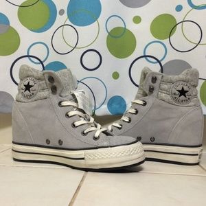 Converse Wedge Sneakers NWT!