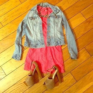 Forever 21 Backless Lace Dress