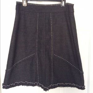 Hazel wool skirt