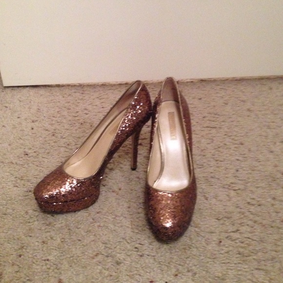 Nine West sparkly pumps