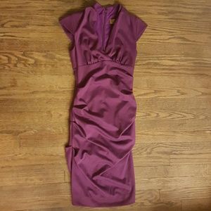 Nicole Miller purple dress