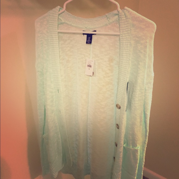 Brand new button up sweater