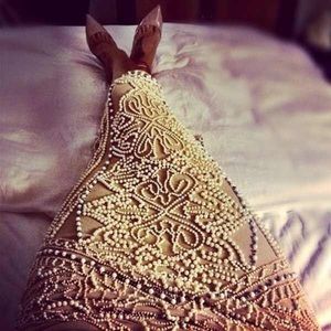 River island embellish skirt